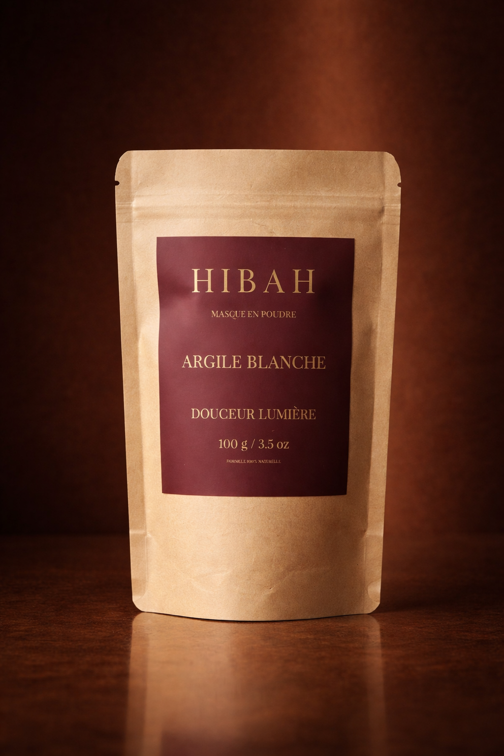 Masque en poudre à l'Argile Blanche — Douceur Lumière